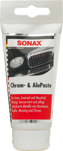 Sonax chrom alupaste 75ml - chrom-,